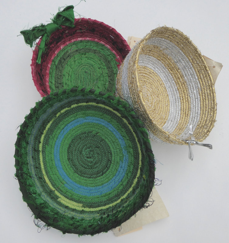 COILED FABRIC BASKETS - gallery - flights of fantasy